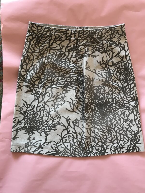 Gonna adulti Beige con disegni Corallo marrone chiaro