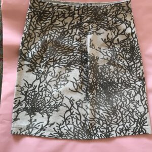 Gonna adulti Beige con disegni Corallo marrone chiaro