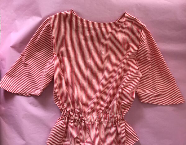 Casacca Donna Bianca e Rossa a righe - immagine 2
