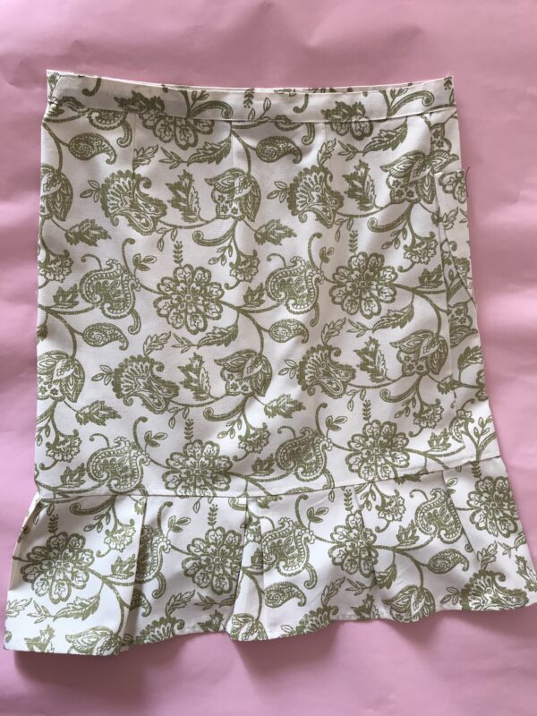 GONNA ADULTI BIANCO CON FANTASIA VERDE - immagine 3